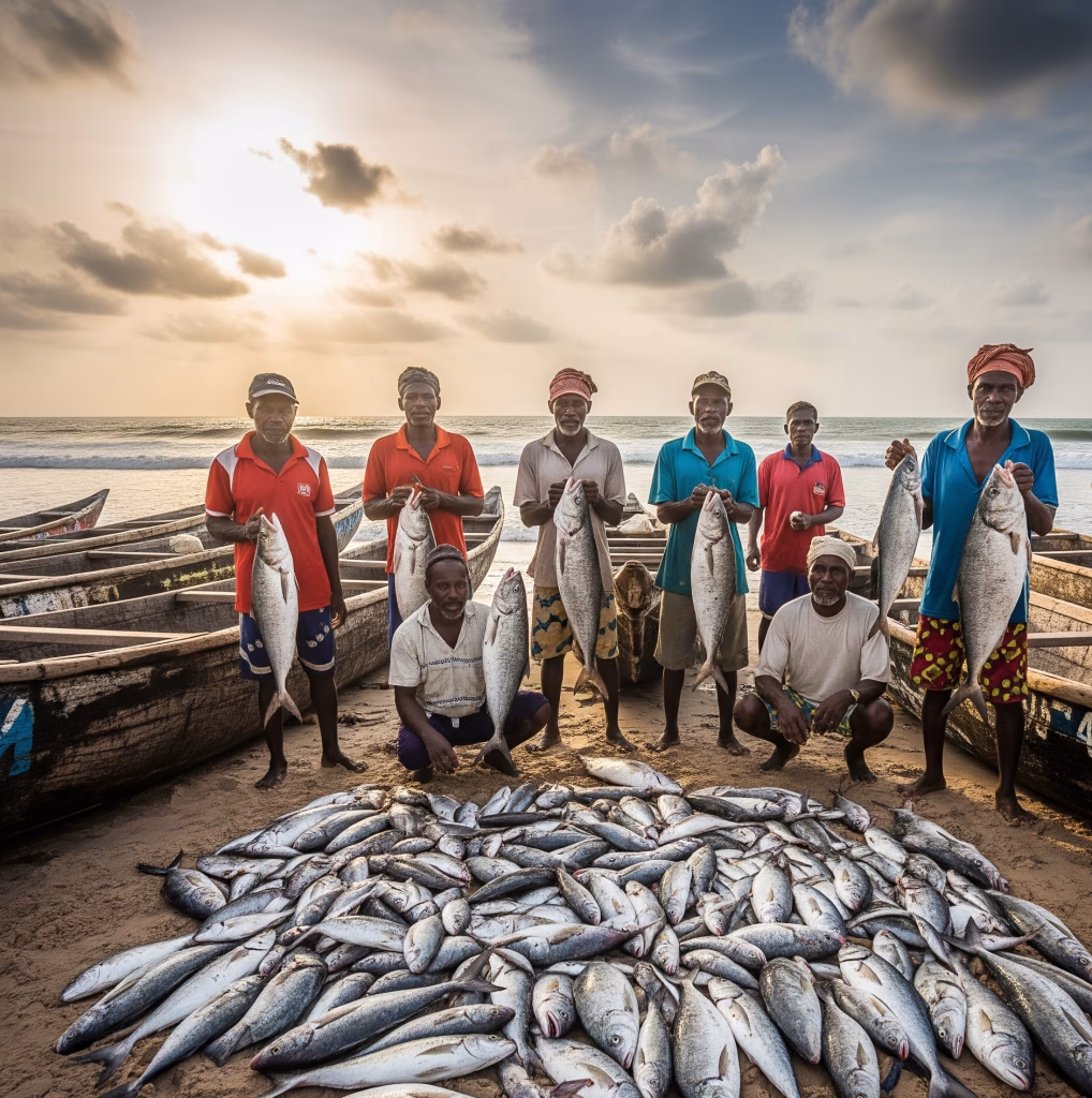 Keta Fishermen Land Rare Bumper