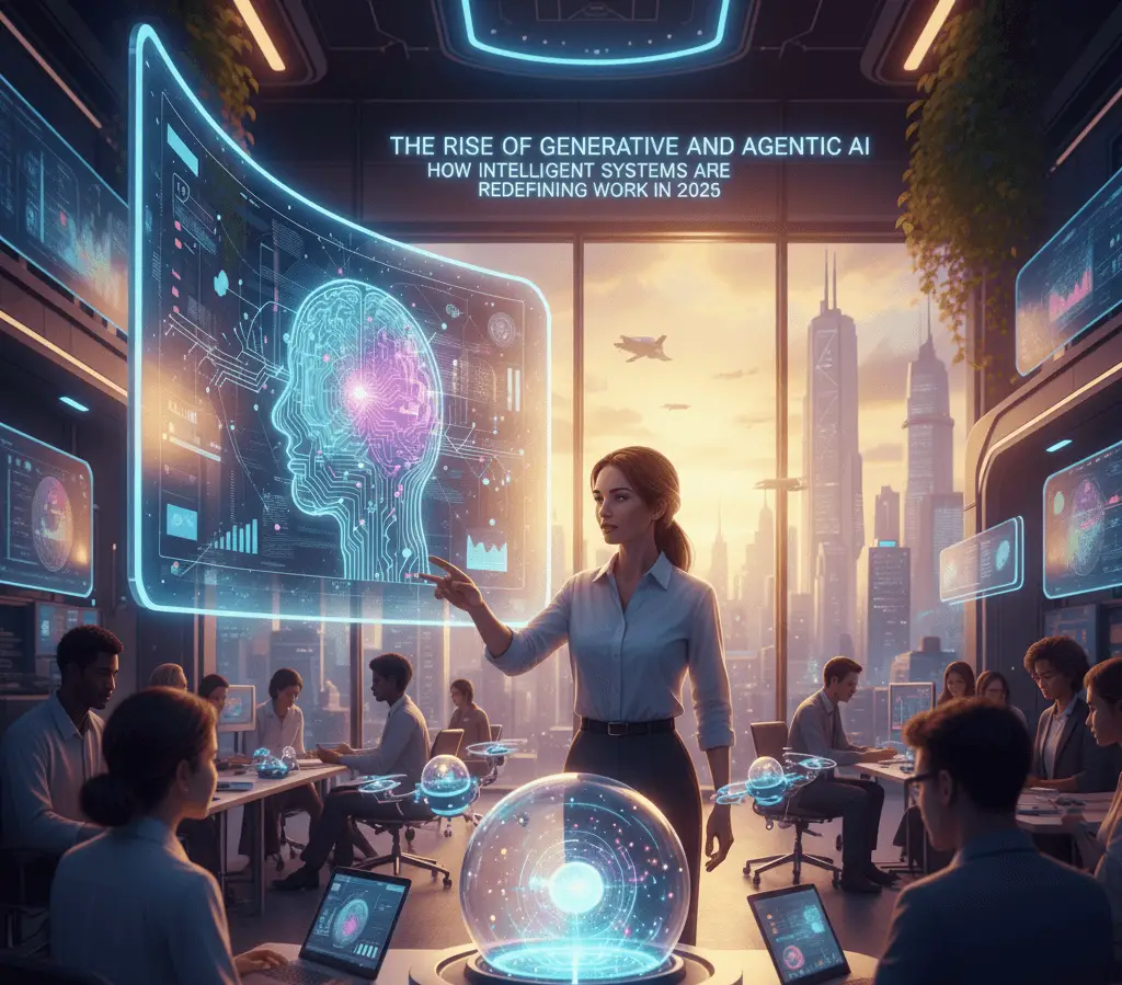 The Rise of Generative and Agentic AI: How Intelligent